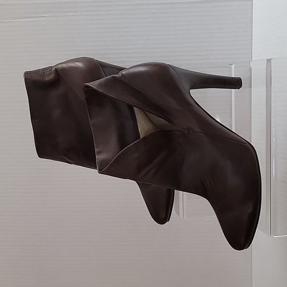 Michael Kors Women's Leather Ankle Booties - Picture 3 of 6